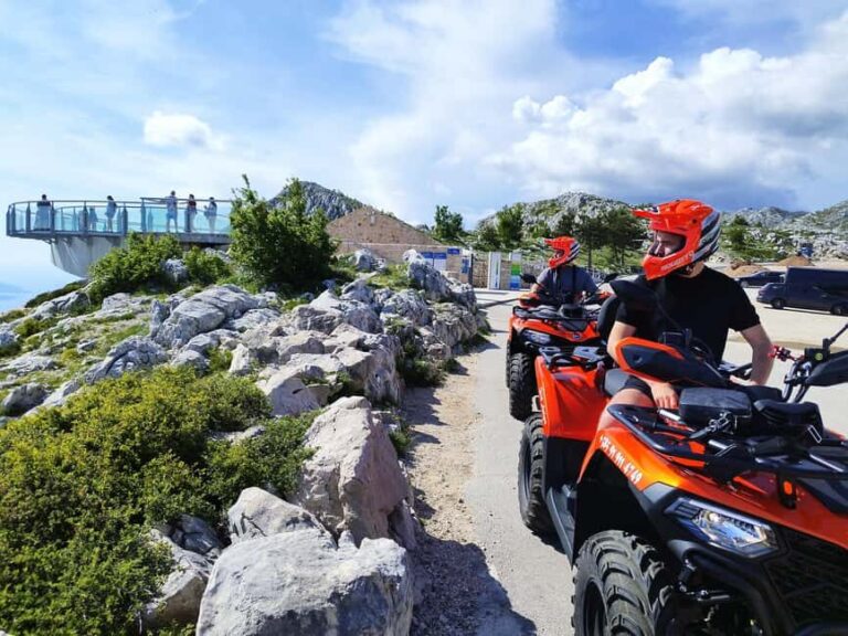 Quad Tour To Skywalk Biokovo with Entry Tickets - A Closer Look at the Quad and Skywalk Experience