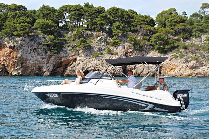 Rent a speed boat and explore beaches and coves of Elaphiti Islands - The Sum Up
