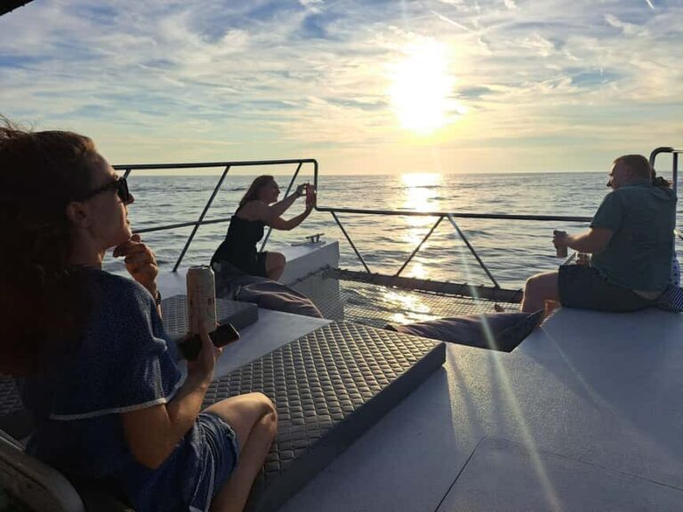 Rovinj: Sunset & dolphin group tours with Catamaran - Key Points