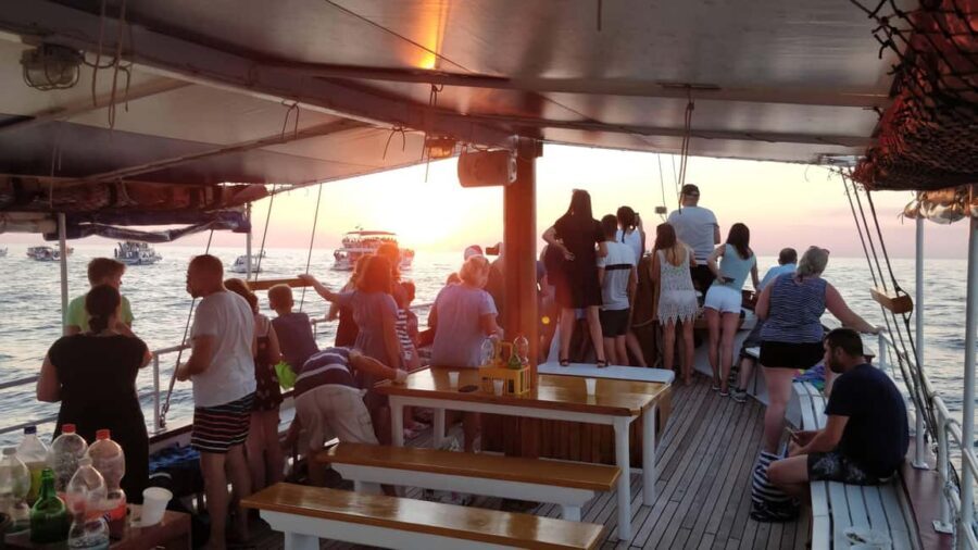 Rovinj: Sunset Lim Fjord Tour with BBQ, Swimming & Dolphins