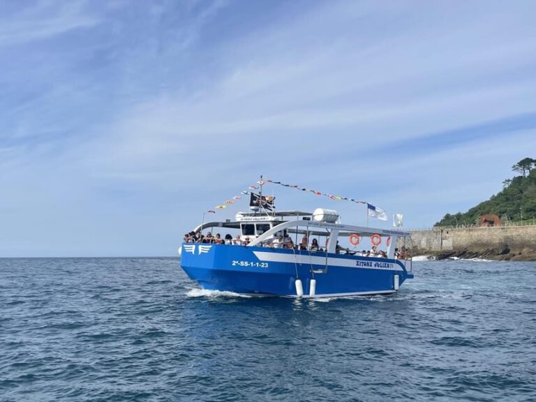 San Sebastian: Boat Tour with Stop at Santa Clara - The Sum Up