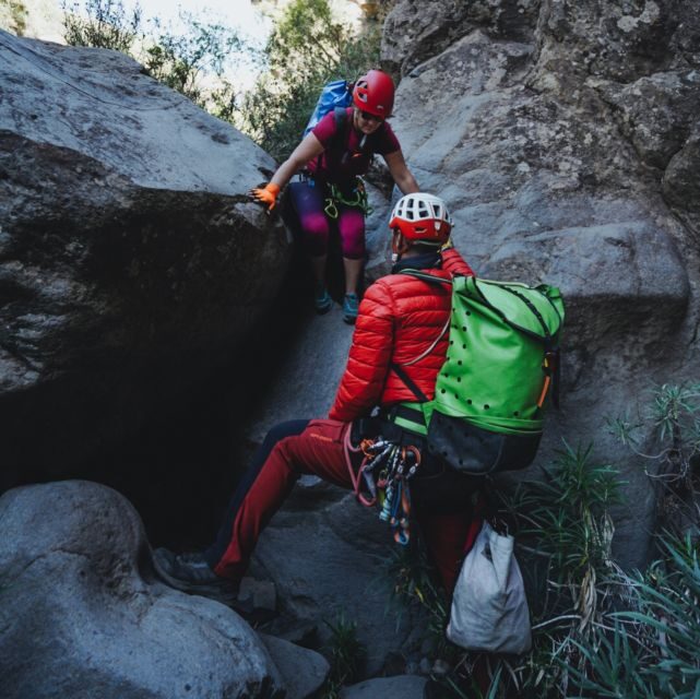 Santa Cruz de Tenerife: Vilaflor Canyoning Tour - The Itinerary in Detail