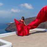 Santorini: Flying Dress Photoshoot - A Deep Dive into the Santorini Flying Dress Photoshoot