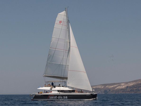 Santorini Luxury Catamaran Day Cruise with BBQ,drinks,transfer - Exploring Santorini by Catamaran: What to Expect