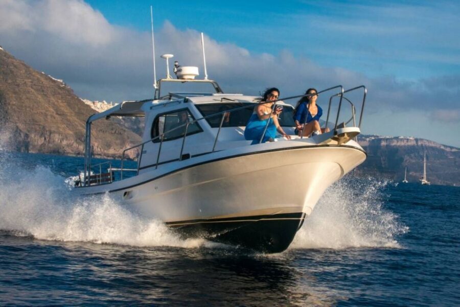 Santorini Private Cruise boat fishing tour - BBQ, Snorkeling - A Closer Look at the Santorini Private Cruise Experience