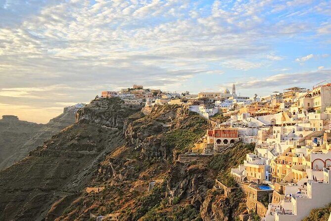 Santorini's Highlights Tour Experience - Relaxing at Kamari’s Black Sand Beach