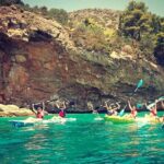 Sea Kayak Athens Riviera adventure - Paddling along the coastline: scenery and rock formations