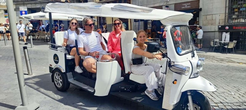 "See Madrid Differently: A Premium Private Tuk Tuk Ride" - Authentic Experiences and Traveler Feedback