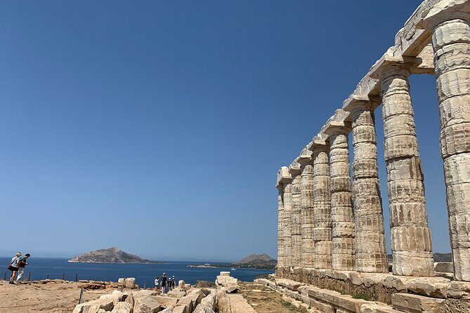 Sounion Highlights: Vouliagmeni, Olive Farm, Poseidon Temple, Thorikos Theatre - Organic Farm and Farm-to-Fork Lunch