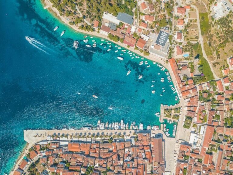 Split and Trogir: Private Hvar and Red Rocks Boat Tour - Red Rocks: Nature’s Cliffside Show