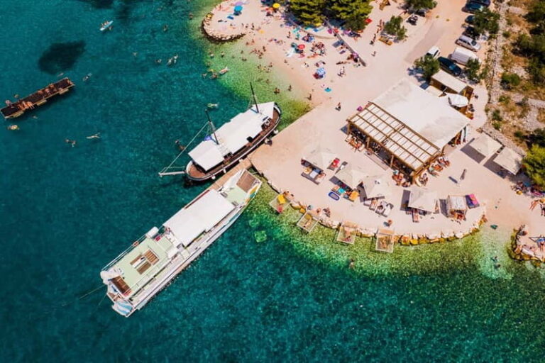 Split: Blue Lagoon,3 Islands, Big Slide, Mediterranean lunch - Included and Not Included