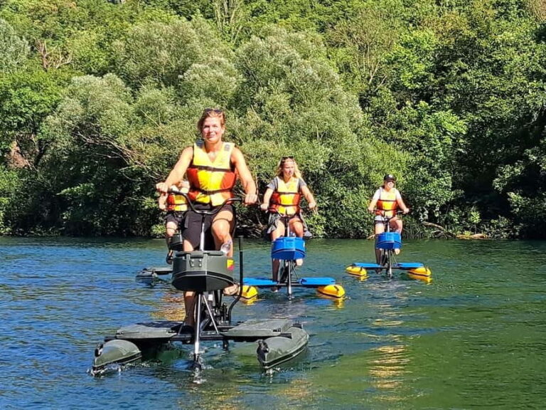 Split/Omi: Cetina River Water Bike Safari - The Itinerary: What to Expect