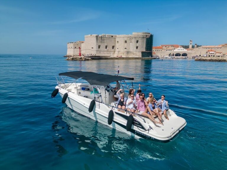Sun, Sea& Speed: Private boat tour to Dubrovniks Blue Cave! - What to Expect on the Tour
