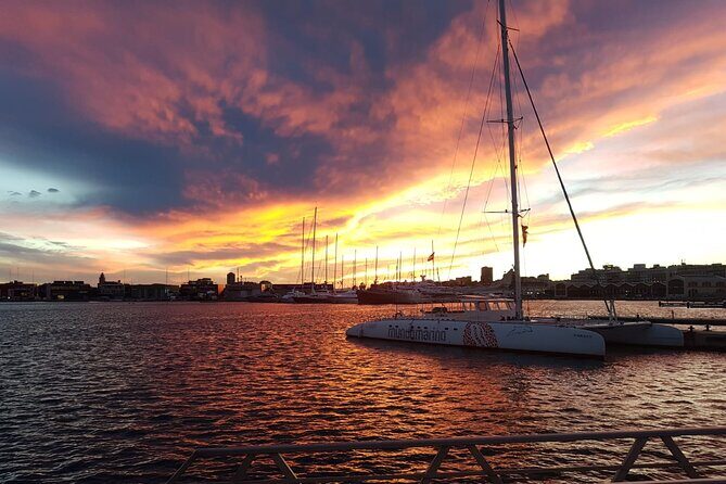 Sunset in Valencia from the Catamaran Mundo Marino - Final Thoughts