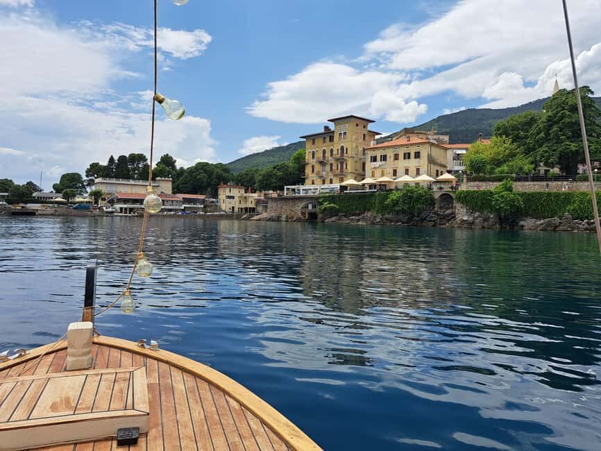 Sunset Ride Opatija on Madonnina Boat Tour