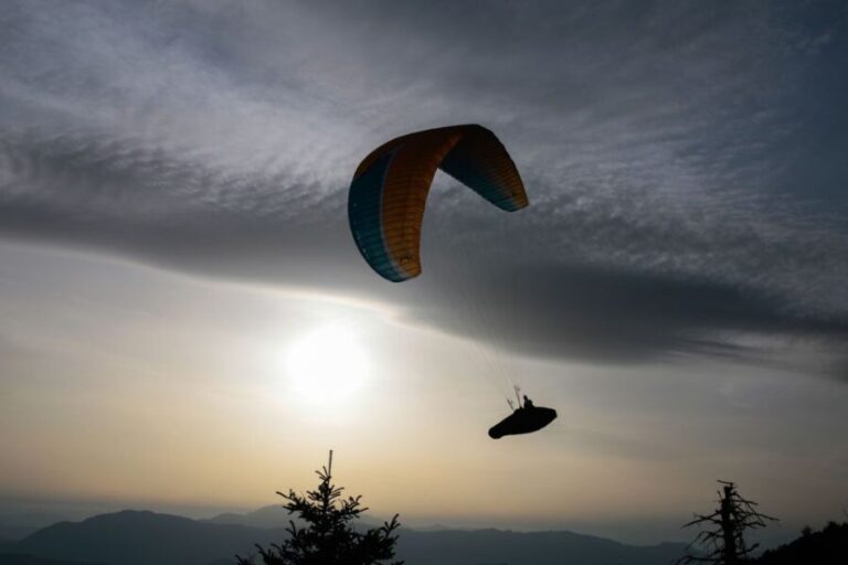 Tandem paragliding above ionian sea syvota - The Itinerary: A Gentle Ascent to Aerial Bliss