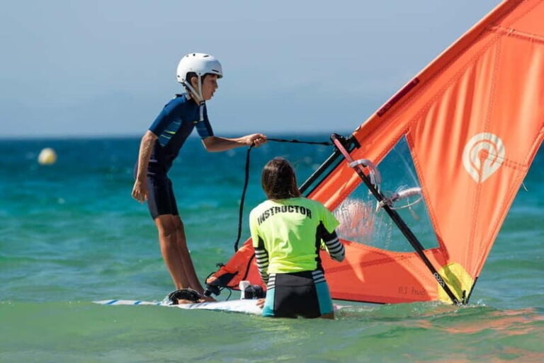 Tarifa, Cadiz: Windsurfing lessons for all levels and all ages - What the tour entails