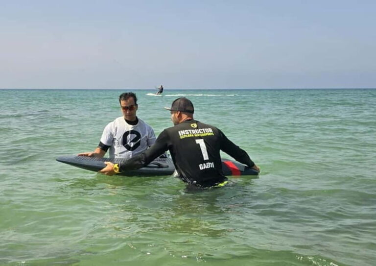 Tarifa: E-Foiling Lesson with Instructor - The Gear and Safety Measures