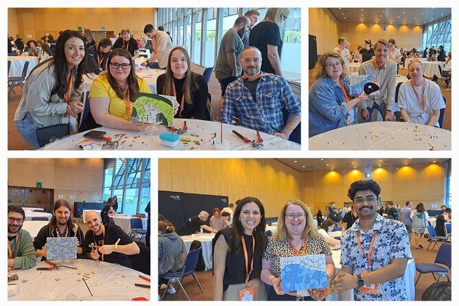 Teambuilding Barcelona: Create the logo of your company in mosaic - Practical Details to Keep in Mind
