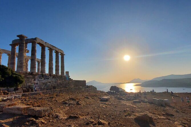Temple of Poseidon and Cape Sounion Sunset Tour with Audio Guide - The Climax: The Temple of Poseidon and the Legendary Sunset