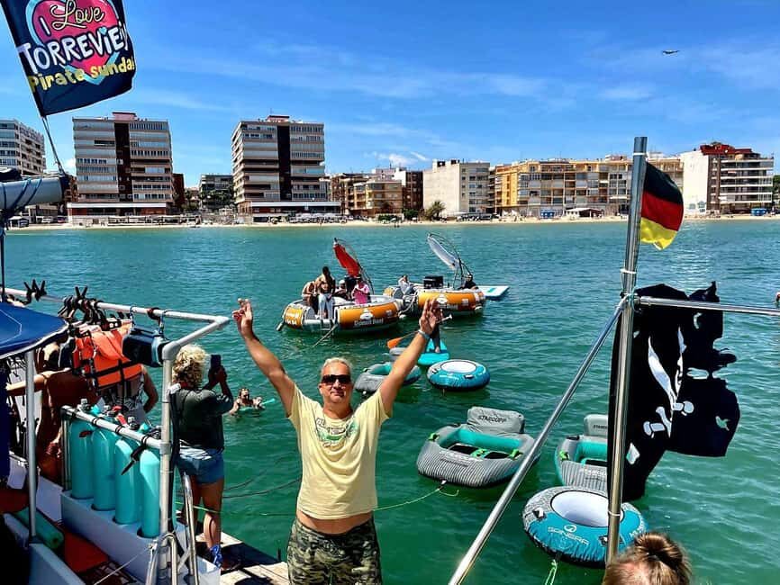 Torrevieja: Pirate Sunday Party Boat Tour - What the Tour Looks Like