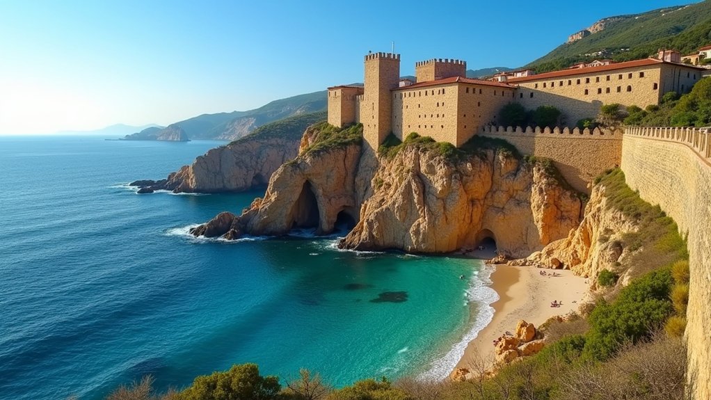 tranquil coastal medieval charm