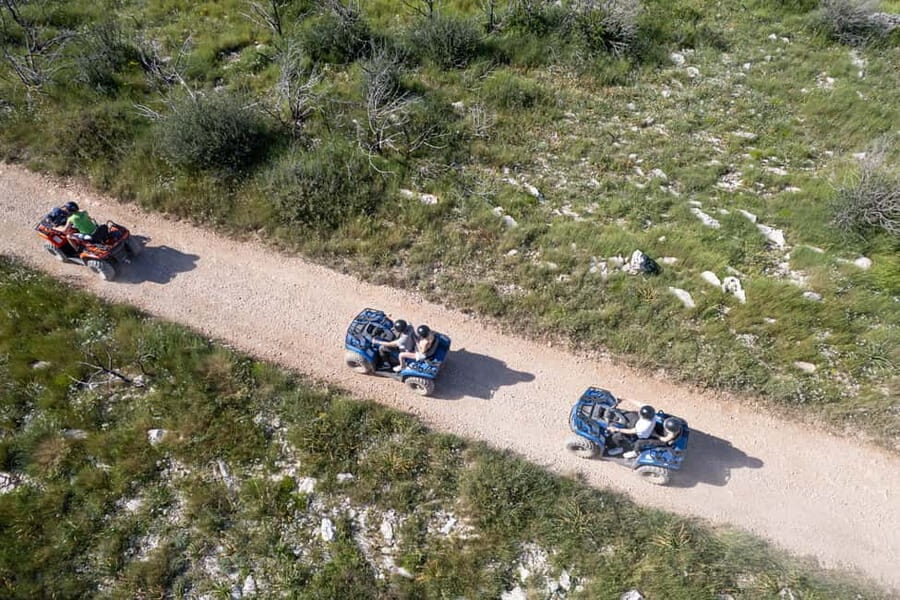 Trogir, edno: iovo Island 100% Off-Road Quad ATV Tour - Duration and Pricing: Value for Money