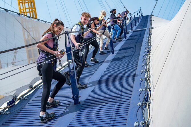 Up at The O2: Daytime Climb with Guided Tour with Panoramic Views - The Itinerary in Detail