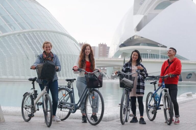 Valencia Guided Bike or E-Bike Tour in Small Group - The Itinerary: What You Will See and Experience