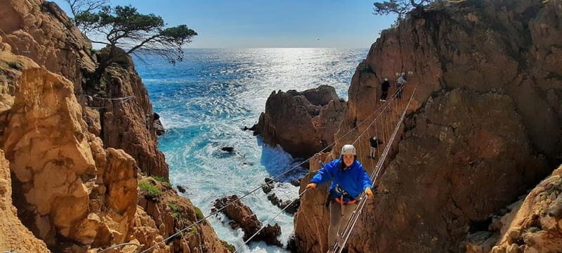 Via Ferrata Adventure in Costa Brava + Transport - The Itinerary in Detail