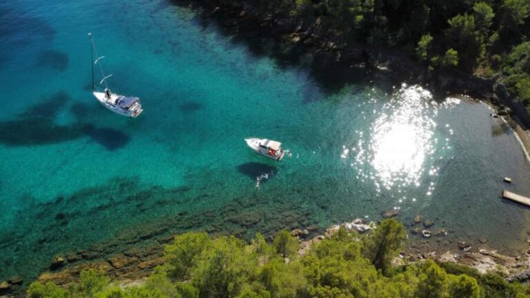 Zadar: Islands & Lagoons Tour with Drinks and ECO fruits... - The Three Main Stops: Ošljak, Preko, and Galovec