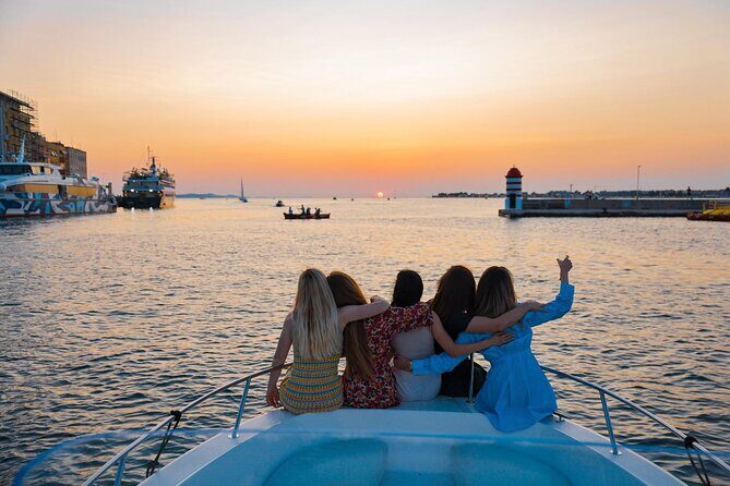 Zadar: Private Sunset Tour With Champagne - The Itinerary in Detail