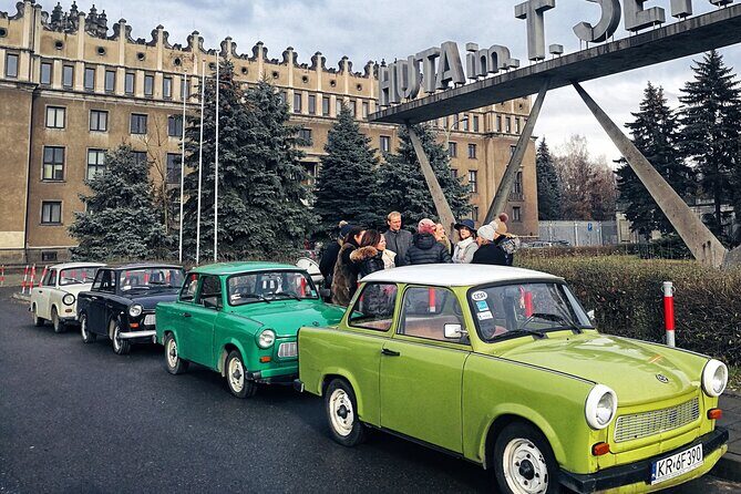 1.5h Crazy Guides' Communism Tour of Nowa Huta in Classic Car - An In-depth Look at the Communism Tour in Nowa Huta