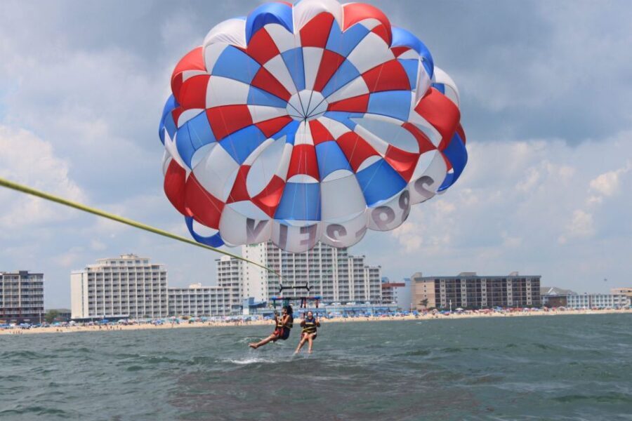 1-Hour Ocean Parasailing Adventure in Ocean City, MD - An Unforgettable Adventure Over Ocean City’s Waters