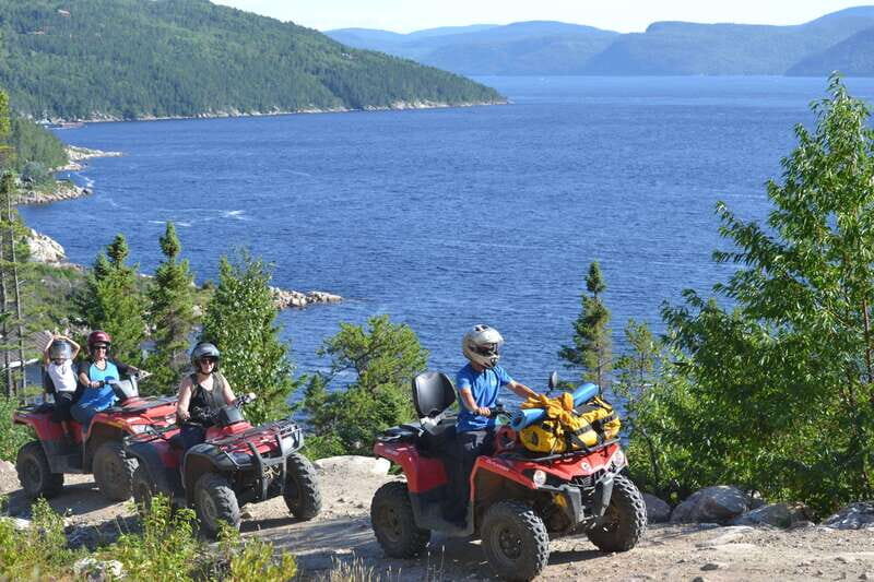 15 min. Tadoussac : Guided ATV tour excursion - The Value and Who Should Try It