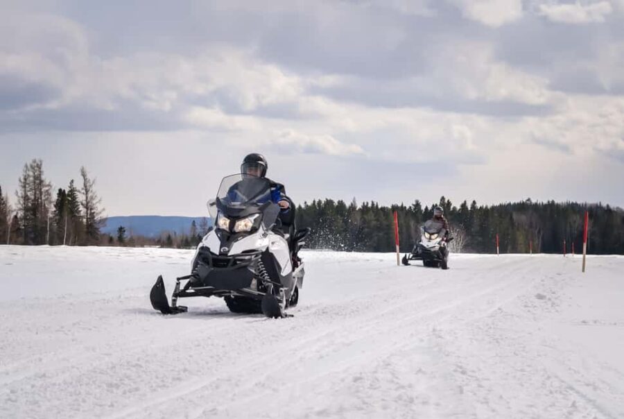 15 min. Tadoussac: Snowmobile Expedition in Saguenay Fjord - Exploring the Snowmobile Adventure in Detail