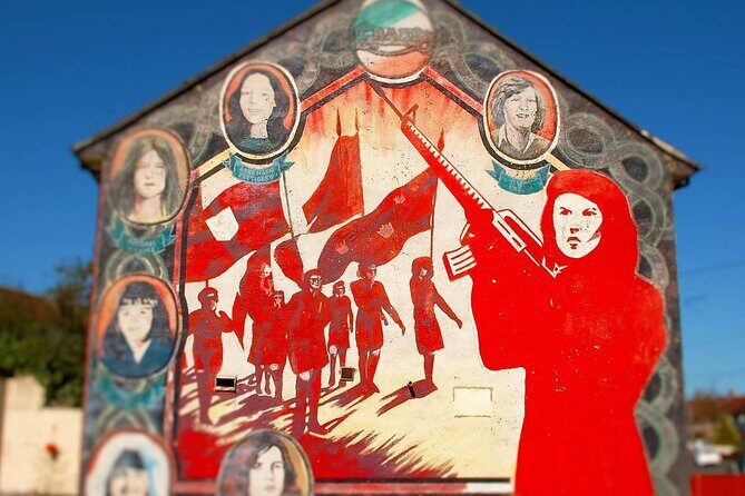 2 hrs Belfast unique history terror & mural private Taxi tour - The Transportation and Experience Value