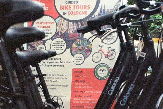 3-Hour Cologne Street Art Bike Tour in Small Group with Guide - Authentic Art and Stories