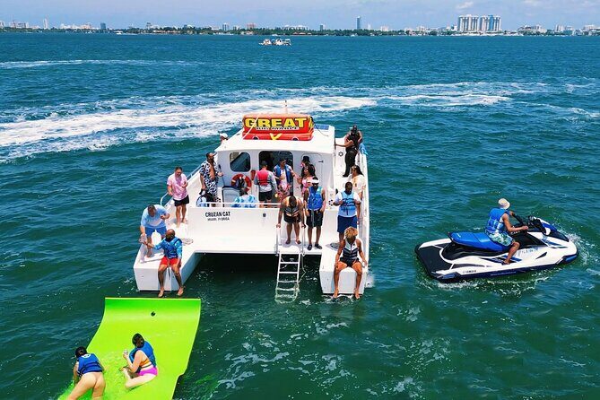 3 Hour Party Boat Jet ski Banana Tube and open bar in Miami - Why This Tour Works for Travelers