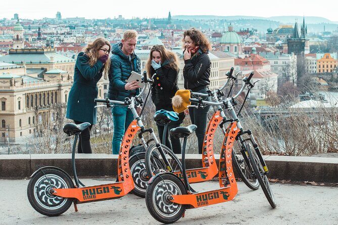 3 Hours Magnificent Tour by E-scooter Hugobike - Exploring Prague on an E-scooter: What to Expect