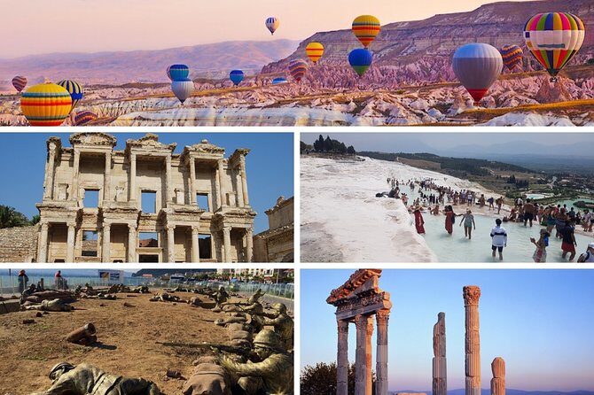 6 Days Turkey Tour Cappadocia, Pamukkale, Ephesus, Gallipoli Troy - Transportation, Accommodation, and Practicalities
