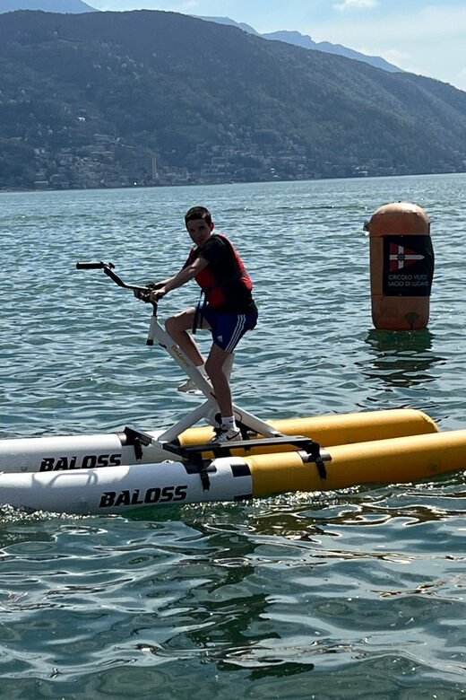 A Water Bike Adventure on Lake Lugano - The Experience from a Traveler’s Perspective