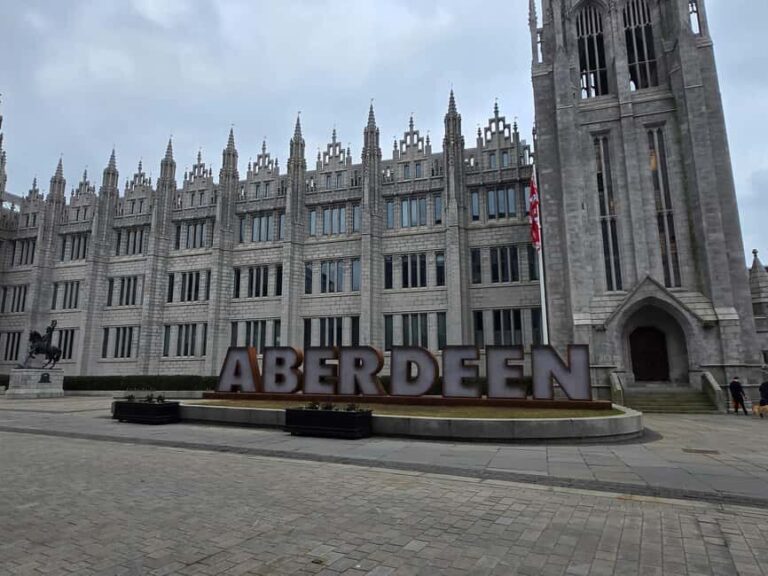 Aberdeen: Guided Walking Tour - What to Expect from the Tour
