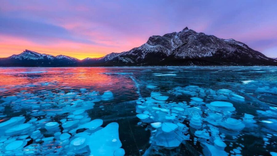 Abraham ice bubble lake/Sunwapta Falls Peyto Lake Bow Lake - What Travelers Say