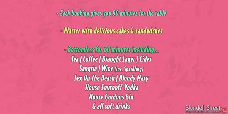 Afternoon Tea at Blundells Supper Club (Liverpool) - Who Should Consider This Experience?