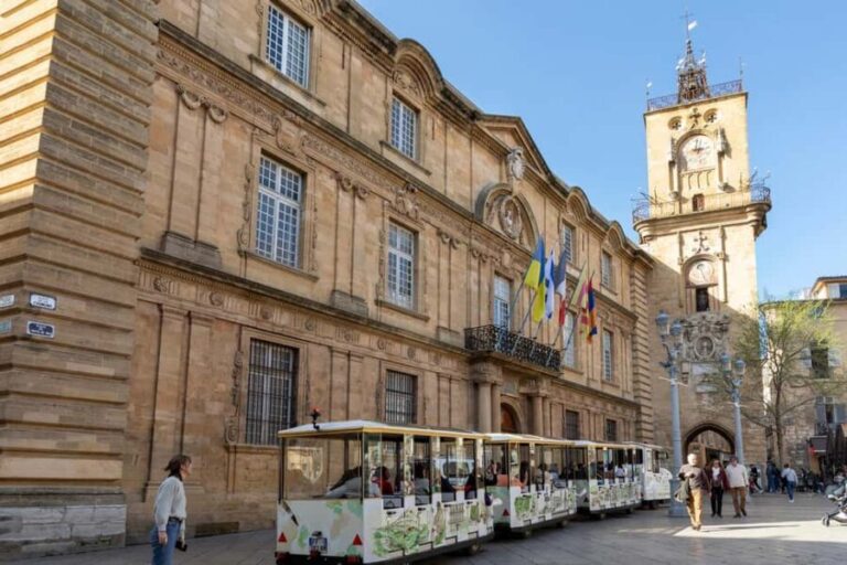 Aix-en-Provence by Electric Tourist Train  Paul Cezanne Tour - The Scenic Break at Terrain des Peintres