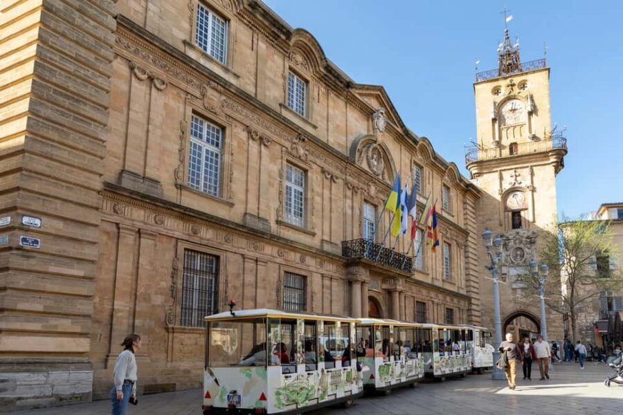 Aix-en-Provence by Electric Tourist Train  Paul Cezanne Tour - The Scenic Break at Terrain des Peintres