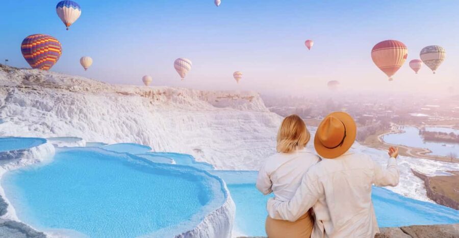 Alanya: Guided Pamukkale Tour with Breakfast, Lunch, Dinner