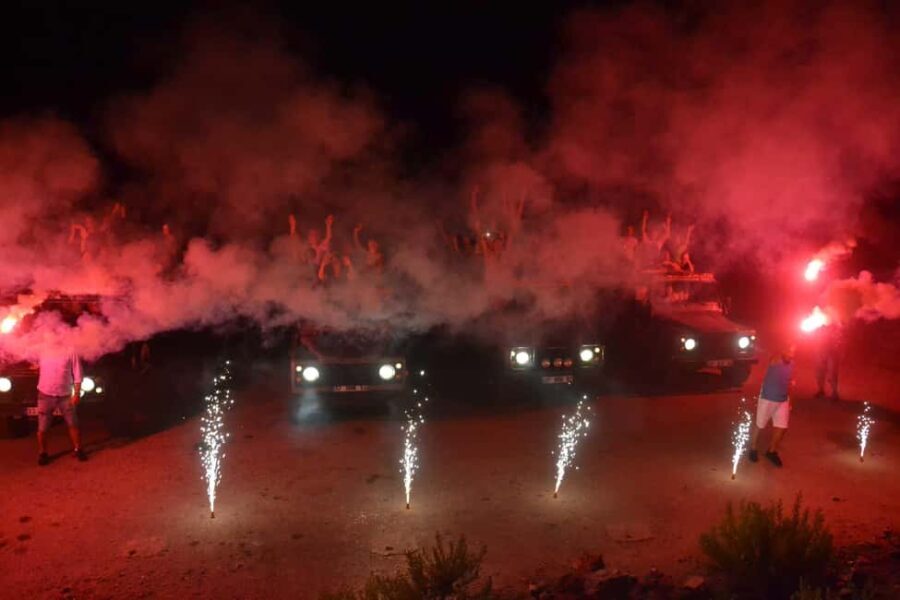 Alanya: Night Safari with Dinner and with Boat Party - FAQs