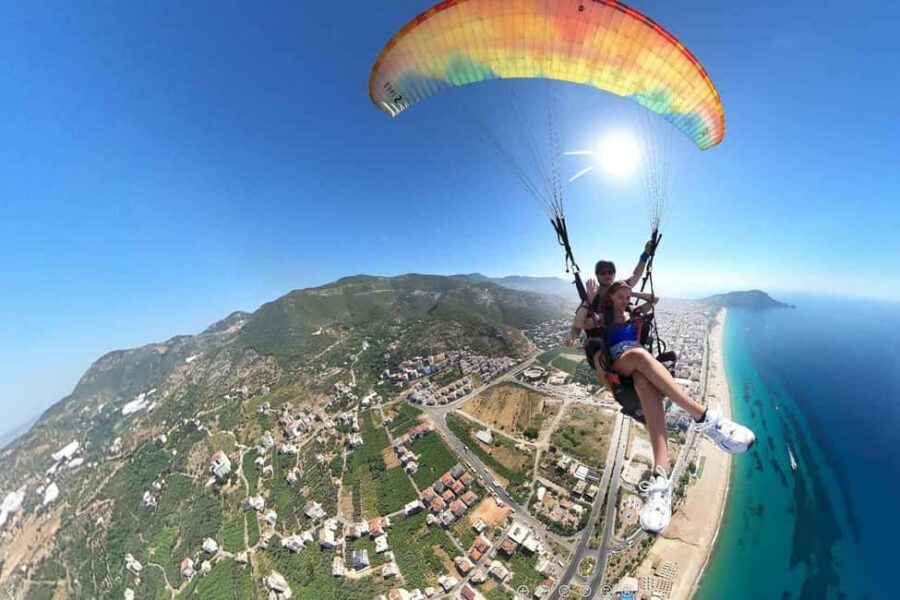 Alanya Tandem Paragliding Adventure with Professional Pilots - Photos, Videos, and Other Add-ons